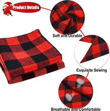 Load image into Gallery viewer, Malier 2 Pack Dog Bandanas Christmas Classic Buffalo Red Plaid Pet Scarf Triangle Bibs Kerchief Pet Costume Outfit Accessories for Small Large and Large Dogs Pets (Red + Red Plaid, Small)