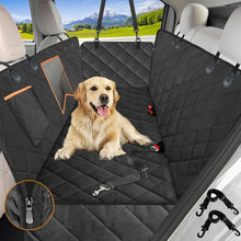 Load image into Gallery viewer, Dog Car Seat Cover for Back Seat, Waterproof Hammock with Mesh Window, Anti-Scratch Nonslip Car Seat Protector for Dogs, 600D Heavy Duty Dog Seat Cover for Cars Trucks and Suvs