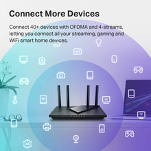 Load image into Gallery viewer, Tp-Link AX1800 Wifi 6 Router V4 (Archer AX21) – Dual Band Wireless Internet Router, Gigabit Router, Easy Mesh, Works with Alexa - a Certified for Humans Device