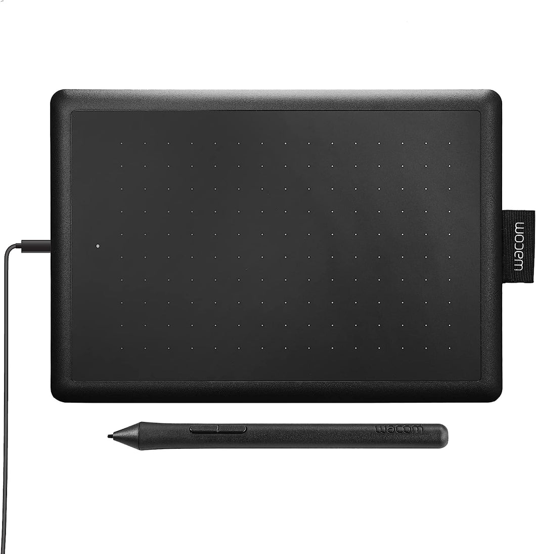 Wacom Small Graphics Drawing Tablet 8.3 X 5.7 Inches, Portable Versatile for Students and Creators, Ergonomic 2048 Pressure Sensitive Pen Included, Compatible with Chromebook Mac and Windows