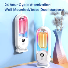 Load image into Gallery viewer, Wall Mounted Automatic Fragrance Machine Hotel Spray Toilet Deodorization Household Perfume Machine Air Diffuser Digital Display