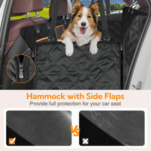 Load image into Gallery viewer, Dog Car Seat Cover for Back Seat, Waterproof Hammock with Mesh Window, Anti-Scratch Nonslip Car Seat Protector for Dogs, 600D Heavy Duty Dog Seat Cover for Cars Trucks and Suvs