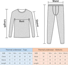 Load image into Gallery viewer, Men&#39;S Thermal Underwear Fleece Lined Performance Fleece Tactical Sports Shapewear Thermal Set