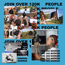 Load image into Gallery viewer, The 360 Mirror - 3 Way Mirror for Self Hair Cutting - Adjustable Trifold Barber Mirror to Cut Your Own Hair - Tri Fold Self Haircut System for Men and Women Braiding - Three Sided Mirror for Haircuts
