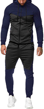 Load image into Gallery viewer, Men&#39;s Hoodie Zipper Coat + Sweatpants