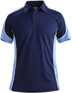 Men's 3 Button Performance Short Sleeve Polo Tee