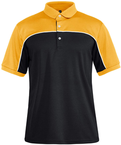 Men's 3 Button Performance Short Sleeve Polo Tee