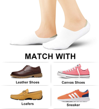 Load image into Gallery viewer, No Show Socks Women Low Socks Non Slip Flat Boat Line 4/8 Pairs