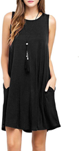 Load image into Gallery viewer, Women&#39;s Casual Long Sleeve Swing Dress