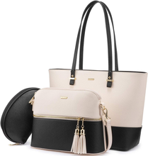 Load image into Gallery viewer, Handbags 3pcs Purse Set