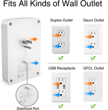 Load image into Gallery viewer, Smart Plug Surge Protector Power Strip