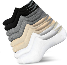 Load image into Gallery viewer, No Show Socks Women Low Socks Non Slip Flat Boat Line 4/8 Pairs