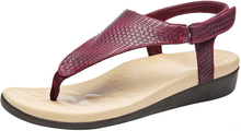 Load image into Gallery viewer, Women&#39;s Adjustable Thong Style Sandals with Orthotic Arch Support