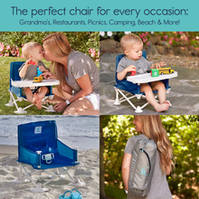 Load image into Gallery viewer, Travel Booster Seat with Tray for Baby | Go-anywhere High Chair.